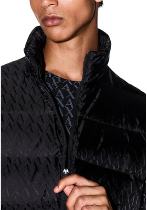 Smanicato in tessuto con logo allover A-X ARMANI EXCHANGE | Giubbotti | XM001581 AF16628UC001